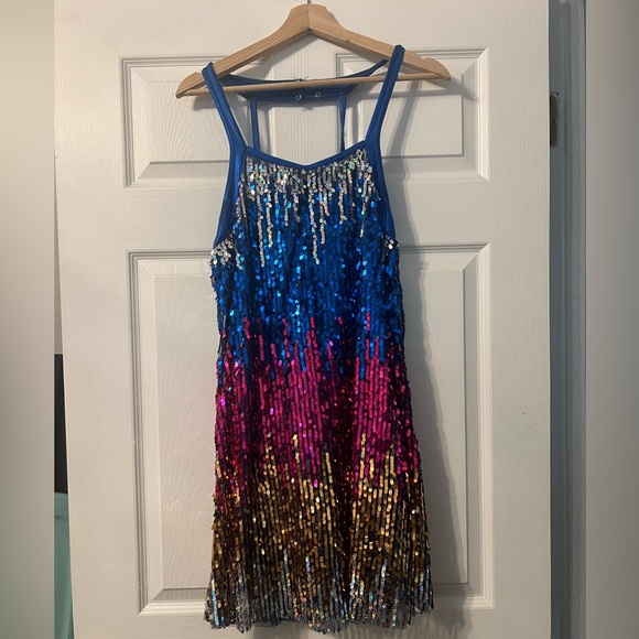 Weissman Dresses & Skirts - Weissman Adult Multicolor Sequin Costume